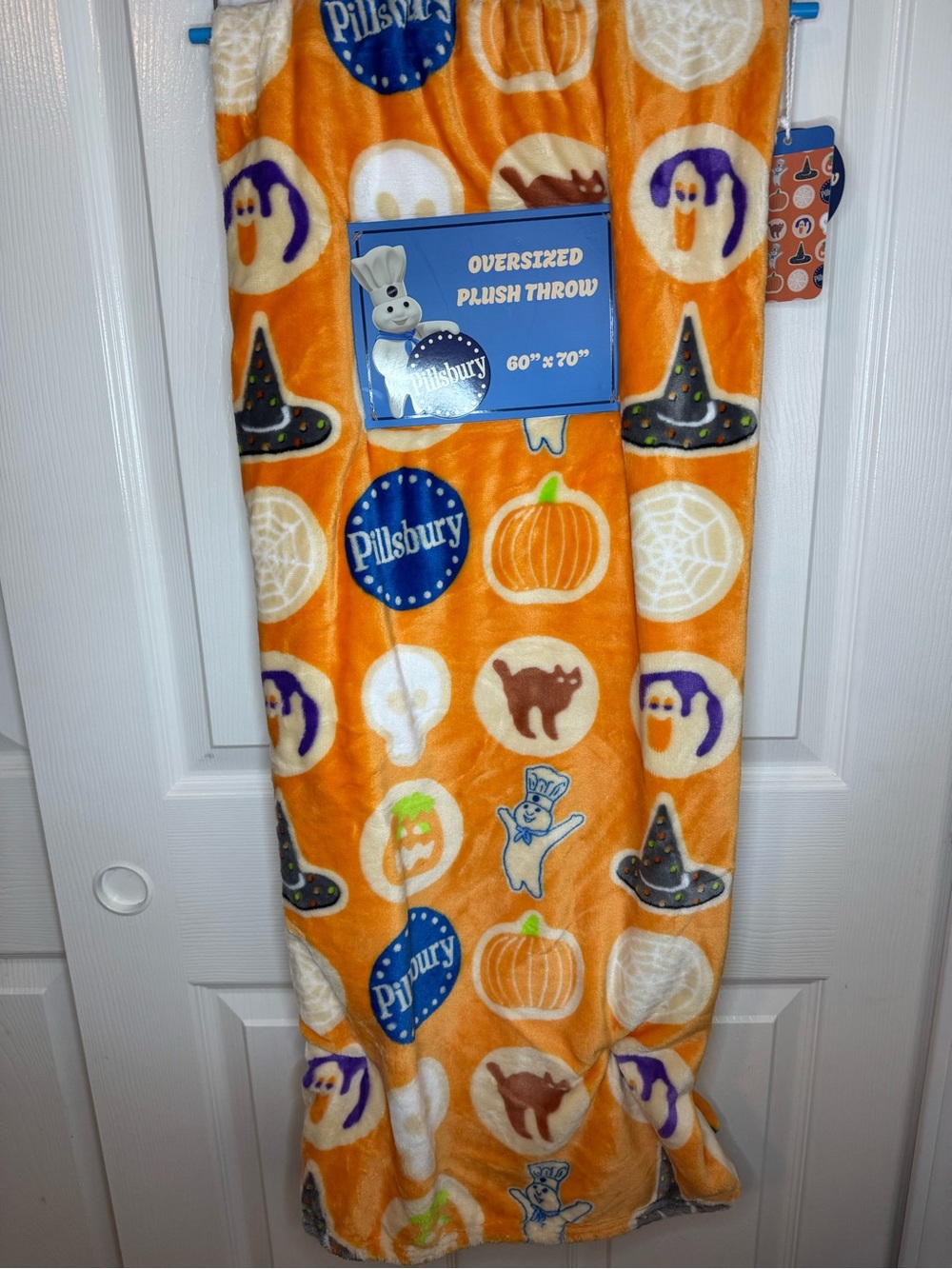 Halloween Pillsbury Plush Throw blanket